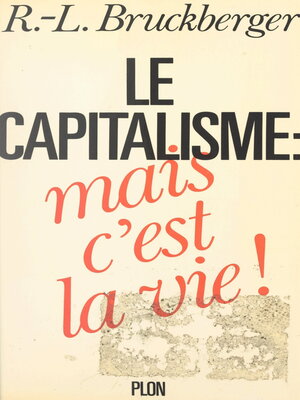 cover image of Le capitalisme